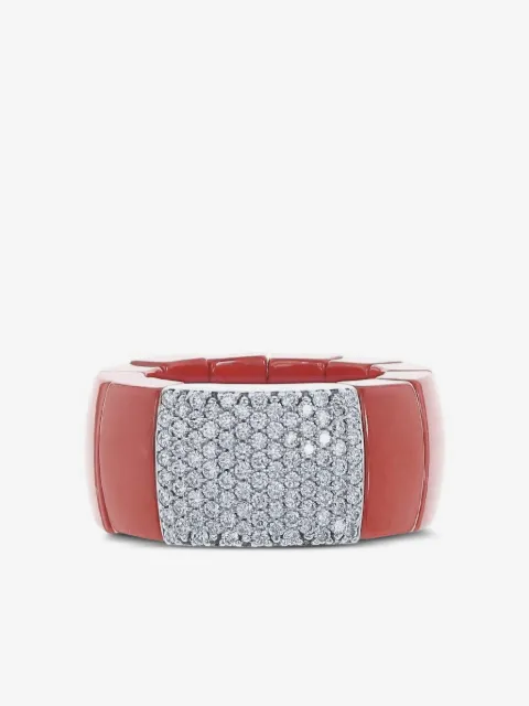 Roberto Demeglio 18K white gold diamond ring