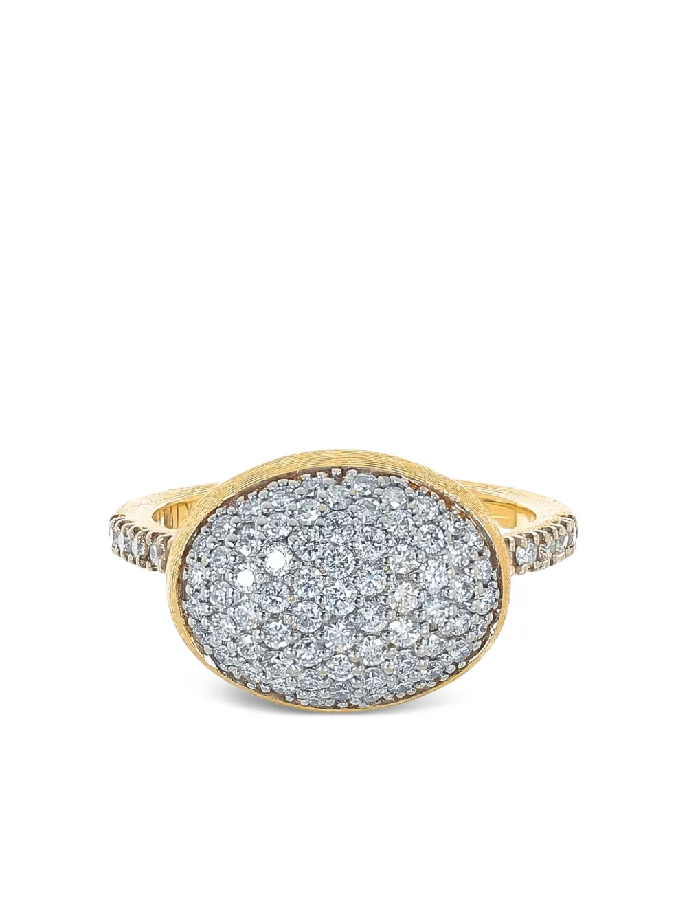 Nanis 18k Yellow Gold Bubble Diamond Ring