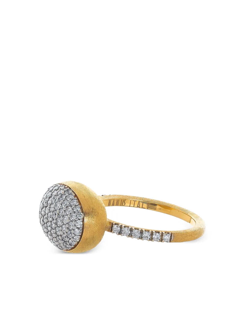 Nanis 18k Yellow Gold Bubble Diamond Ring In Gold