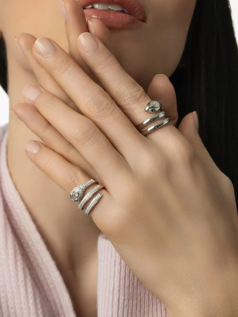 Anita Ko white gold Snake diamond ring | Image 2