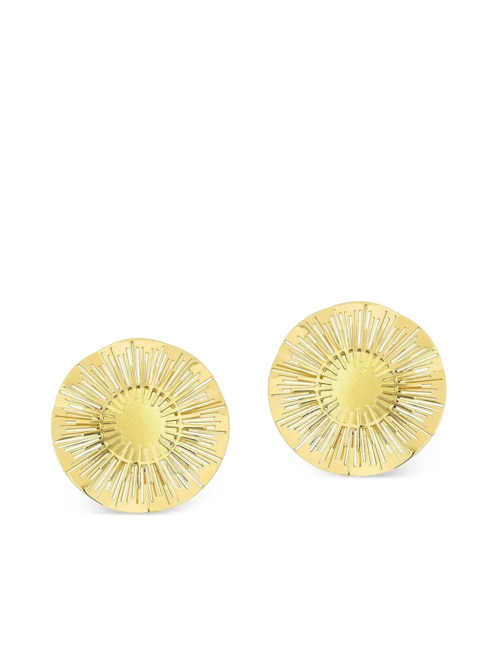 Carol Kauffmann aretes Explosion grandes en oro amarillo de 18kt | dorado | Image 1