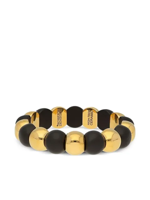 Roberto Demeglio yellow gold Small Aura ceramic bracelet