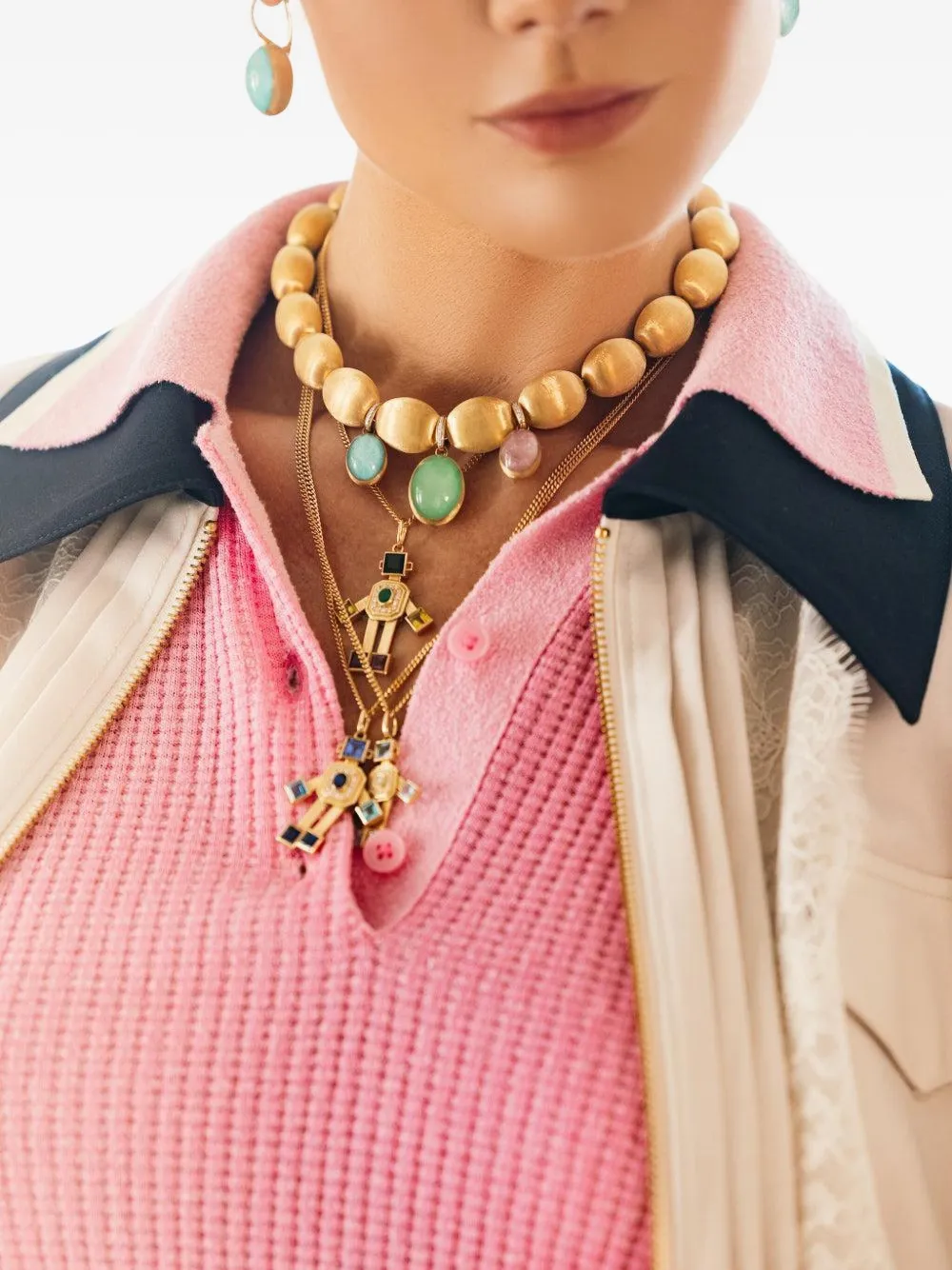 Van Robot collier en or 18ct à pendentif Van Robot | Image 2