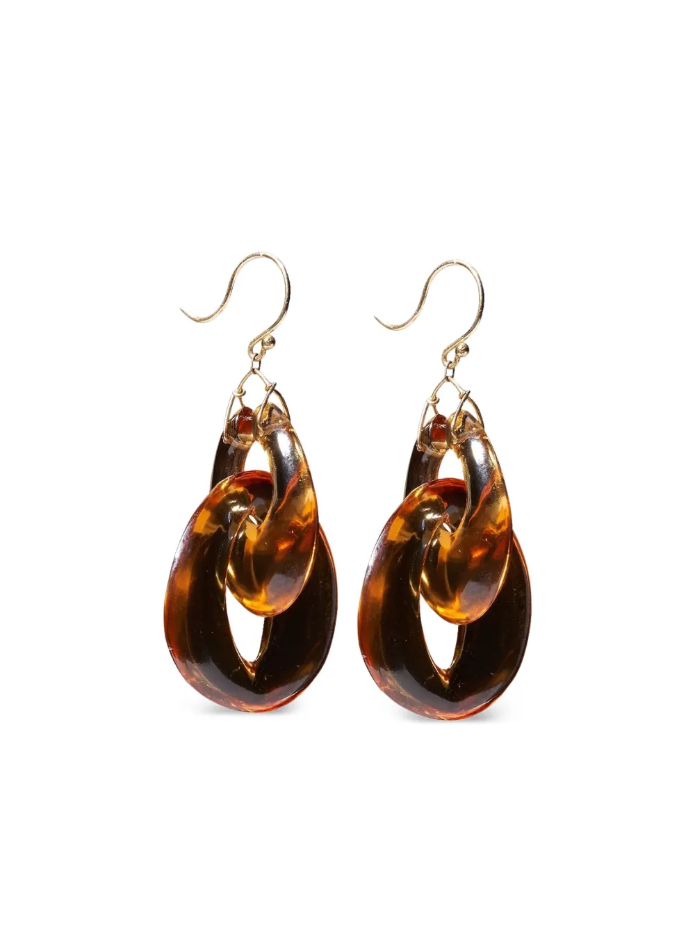 Ten Thousand Things 18k Yellow Gold Peacock Citrine Earrings In Brown