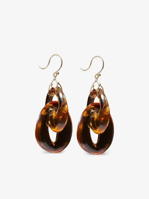 Ten Thousand Things 18K yellow gold Peacock citrine earrings