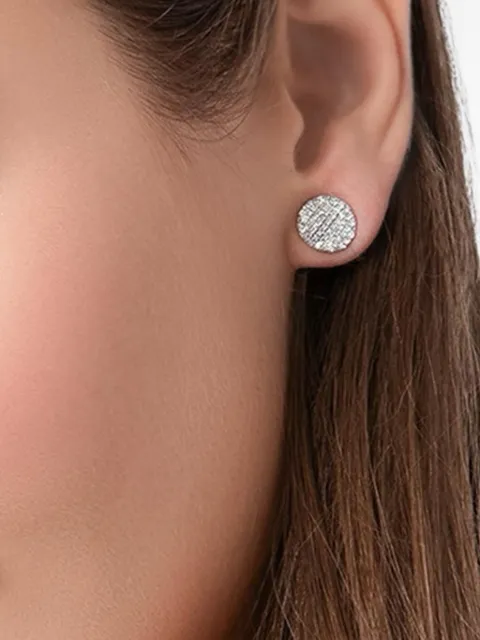 PHILLIPS HOUSE 18K gold mini Infinity diamond earrings