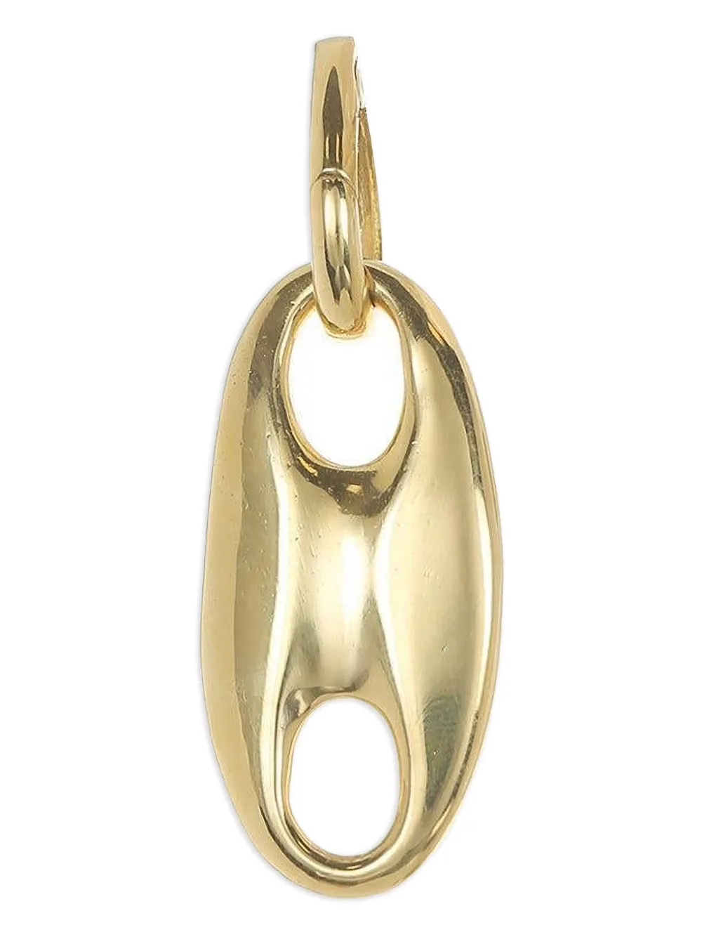 Jenna Blake 18k Yellow Gold Flat Anchor Necklace Charm