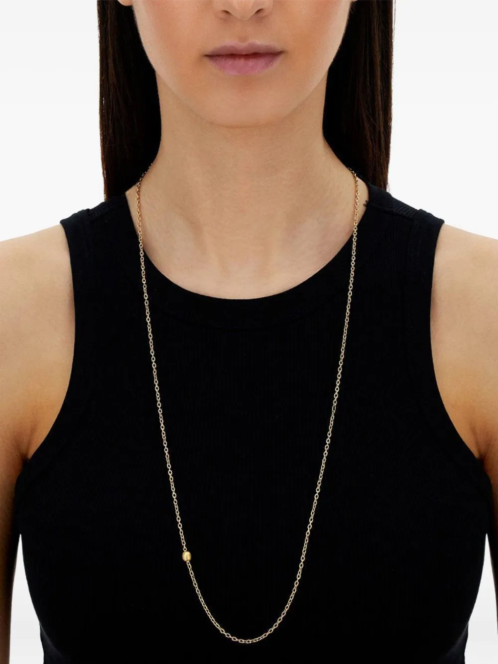 Nanis 18kt Yellow Gold Beaded Necklace In Gold