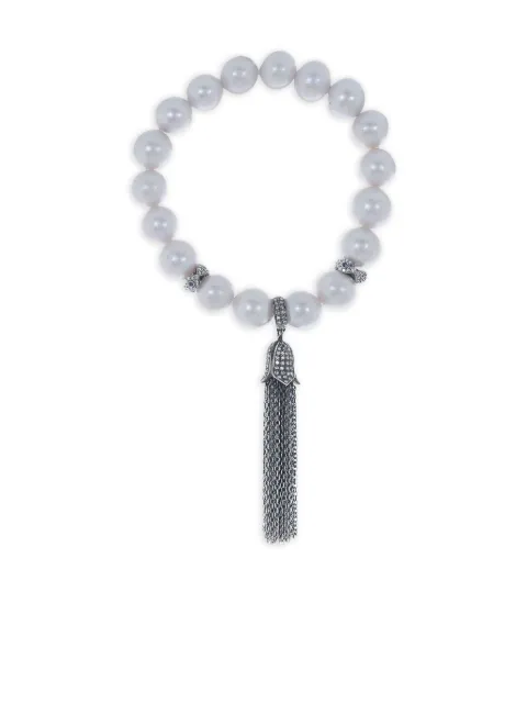 Loree Rodkin pearl and diamond bracelet