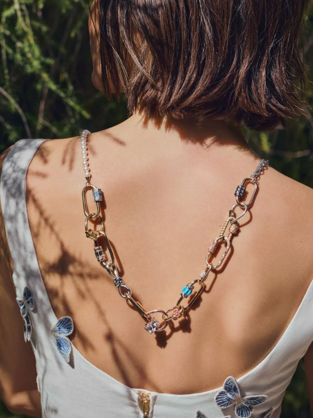 Marla Aaron dije Hatschepsut en oro amarillo de 14kt con turquesa | Joyas de lujo | Image 2