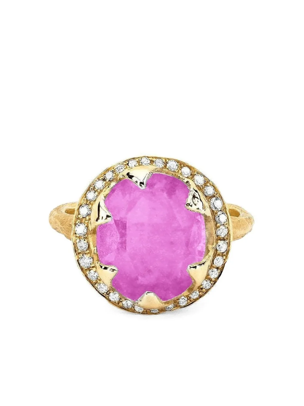 Logan Hollowell bague en or 18ct à saphir et diamant | or | Image 1