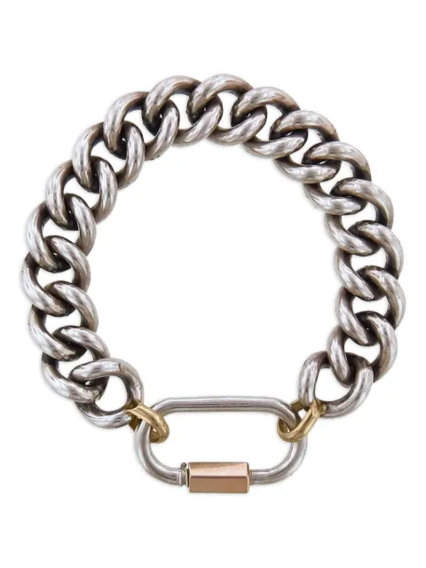 Marla Aaron 14K yellow gold Lock pendant 