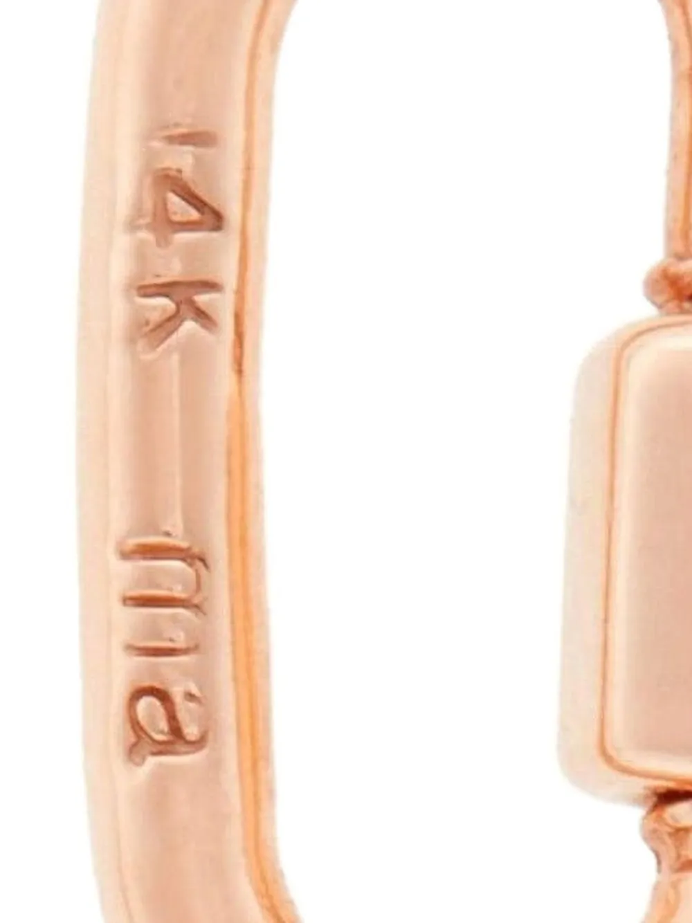 Marla Aaron 14K rose gold Babylock pendant | Fine Jewelry | Image 2