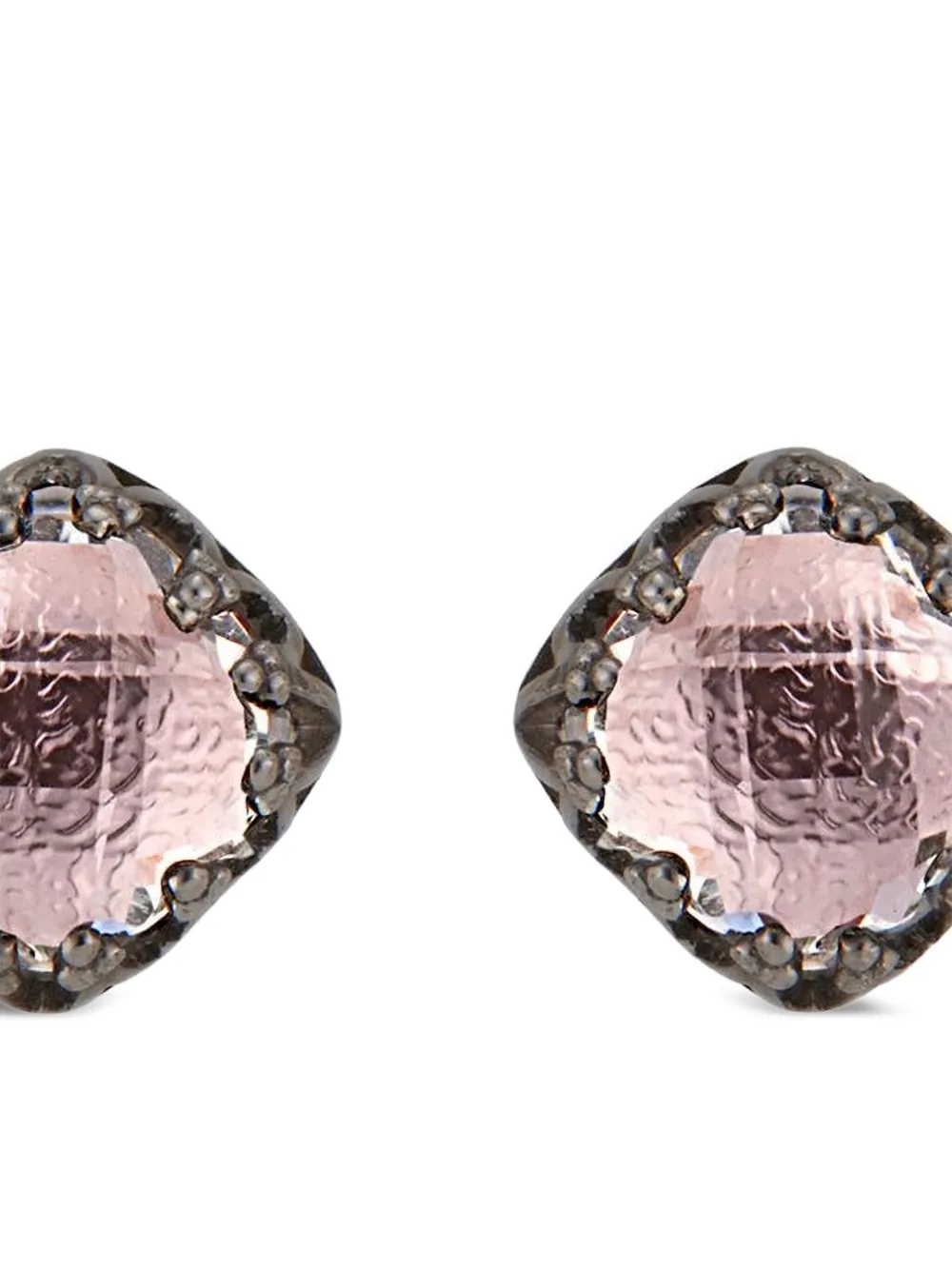Larkspur & Hawk Sterling Silver Jane Small Multi-stone Earrings In Multi