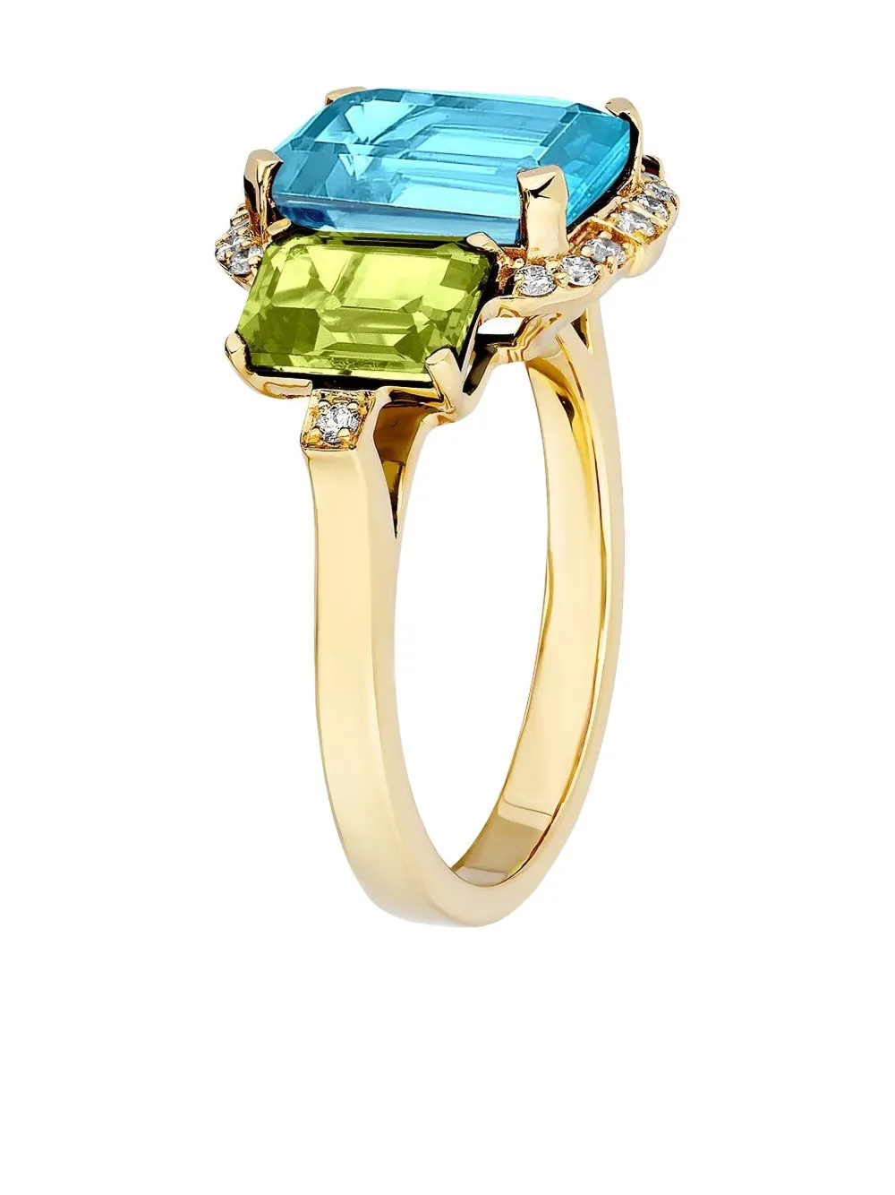 Goshwara Anello Gossip in oro rosa