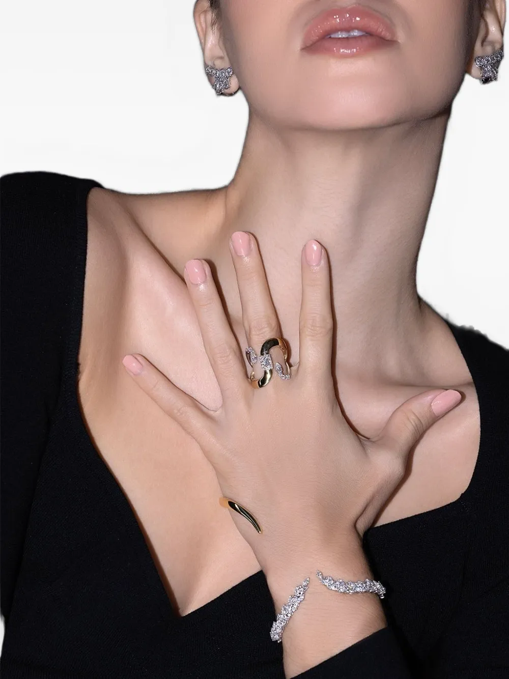  Yeprem 18k Yellow Gold Diamond Ring 