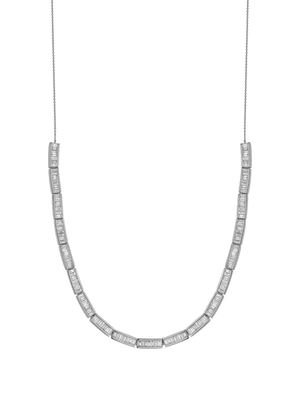 Dana Rebecca Designs Collana Sadie in oro bianco 14 carati con diamanti