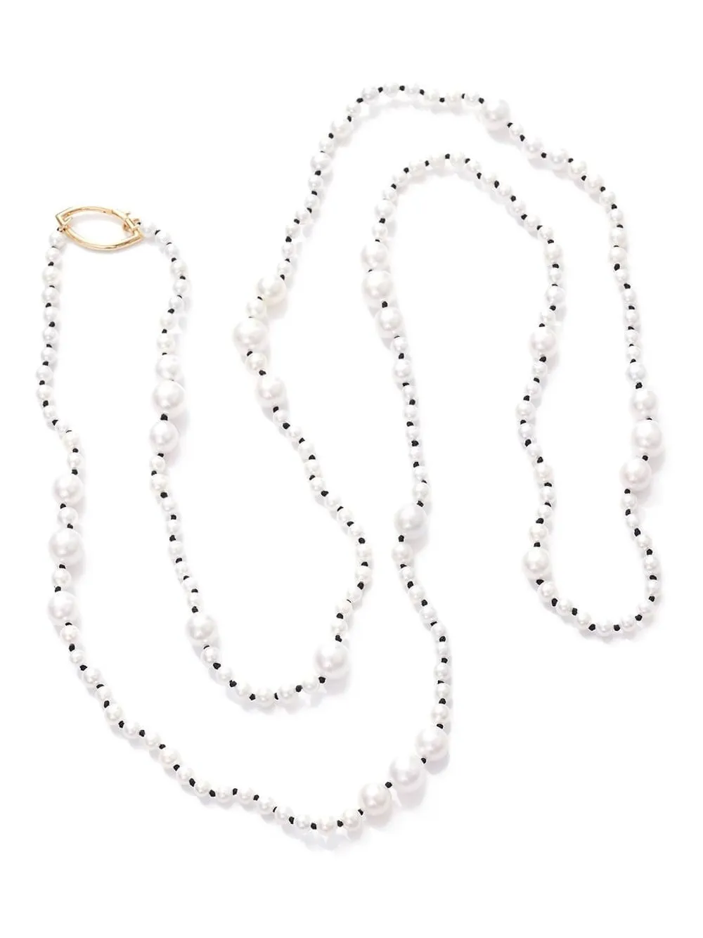 Yi Collection 18k Yellow Gold Aphrodite Pearl Necklaces In Metallic