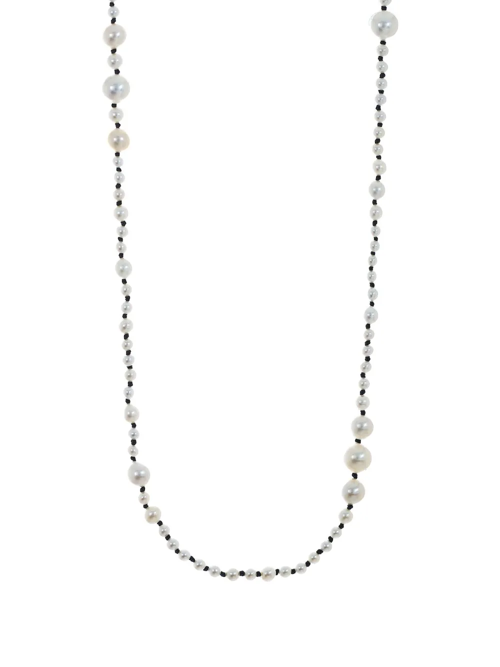 Yi Collection 18k Yellow Gold Aphrodite Pearl Necklaces In Metallic