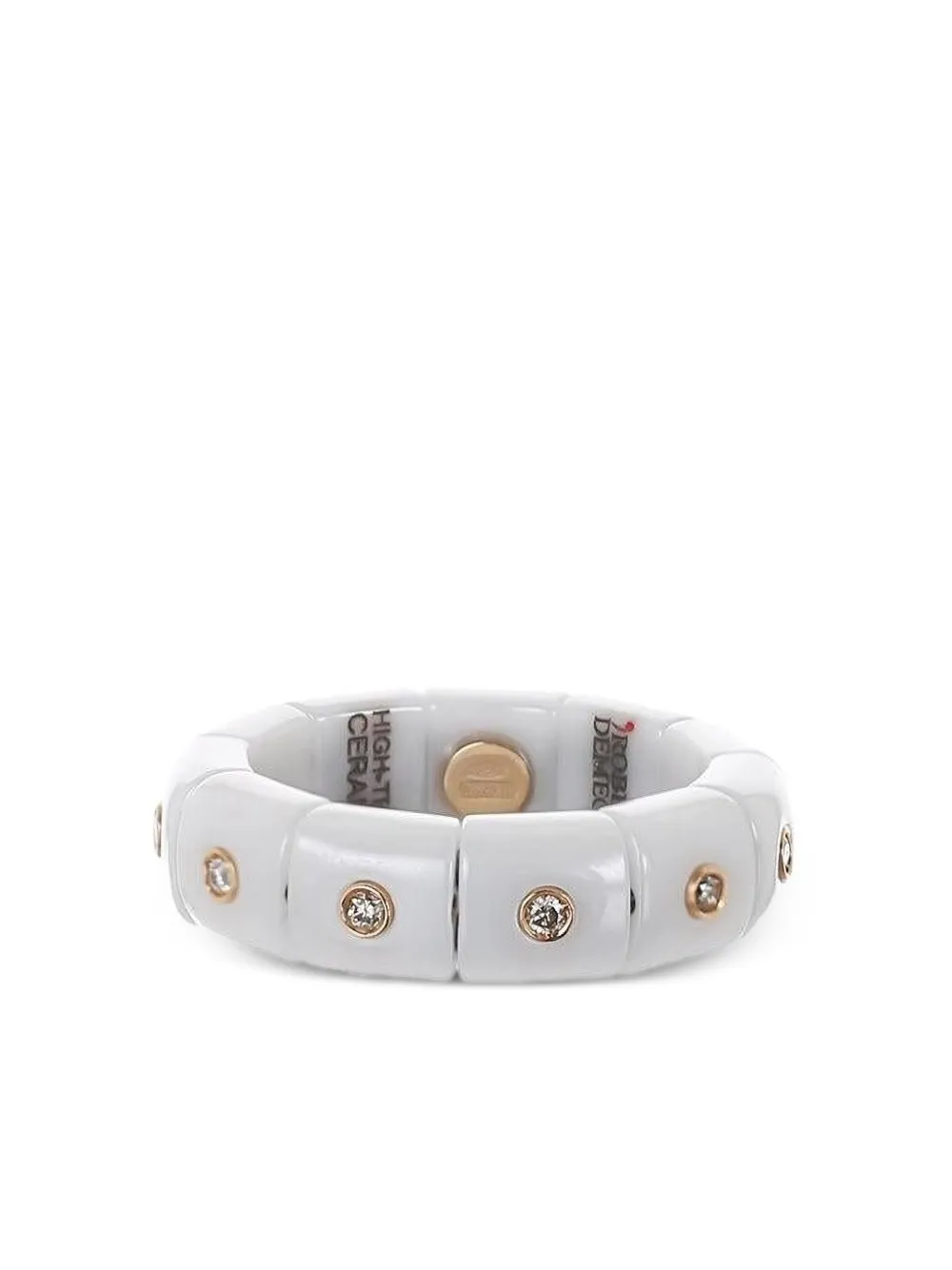 Roberto Demeglio Anello Pura Eternity in oro rosa 18 carati con diamanti