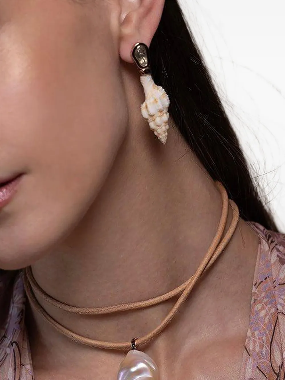 Dezso aretes Shell Polki Diamond | Image 2