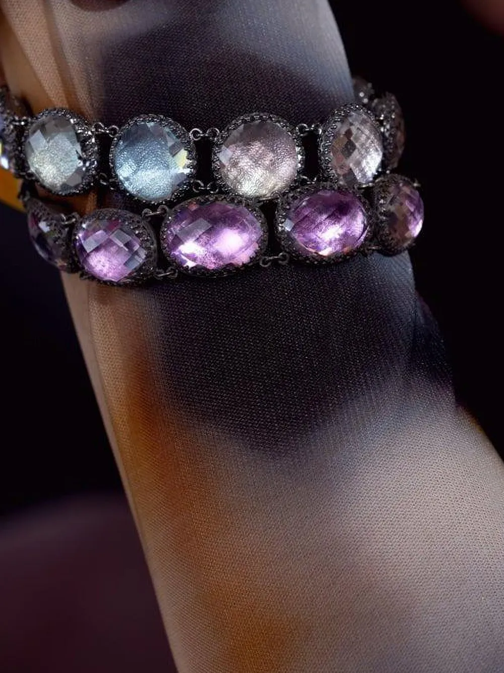 Larkspur & Hawk Olivia armband met knoop - Zilver