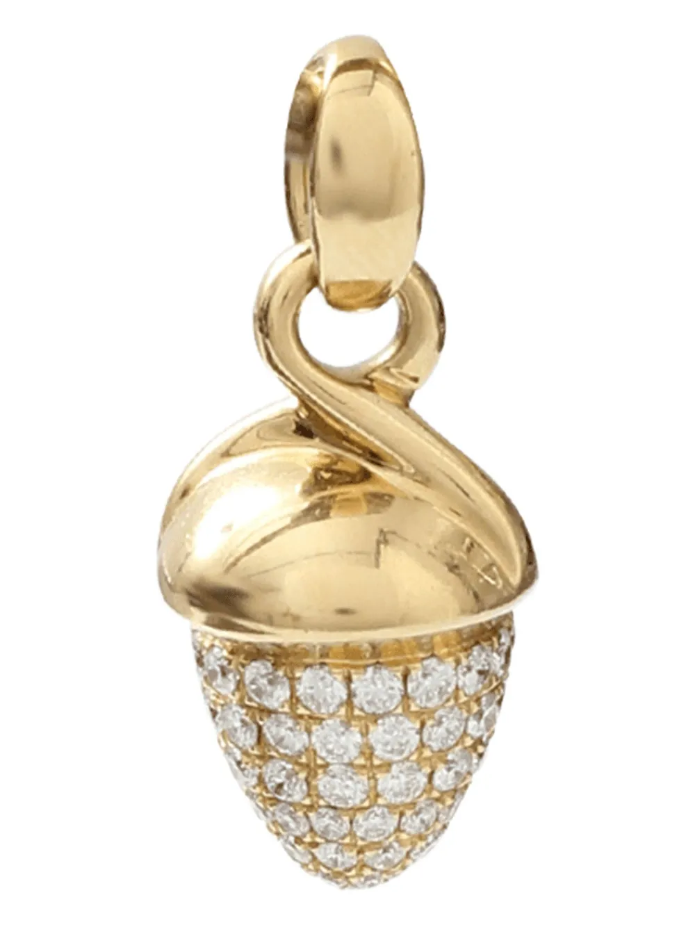 TAMARA COMOLLI 18kt Rotgoldanhänger mit Diamant - Rosa
