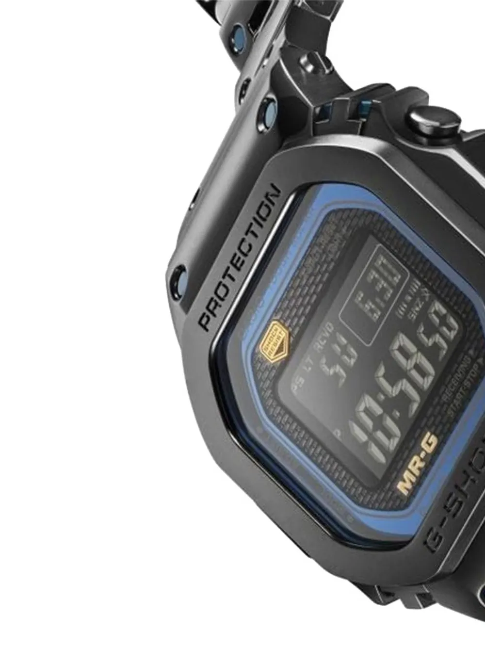 Casio MB6 BLT Solar 50mm horloge - Zwart