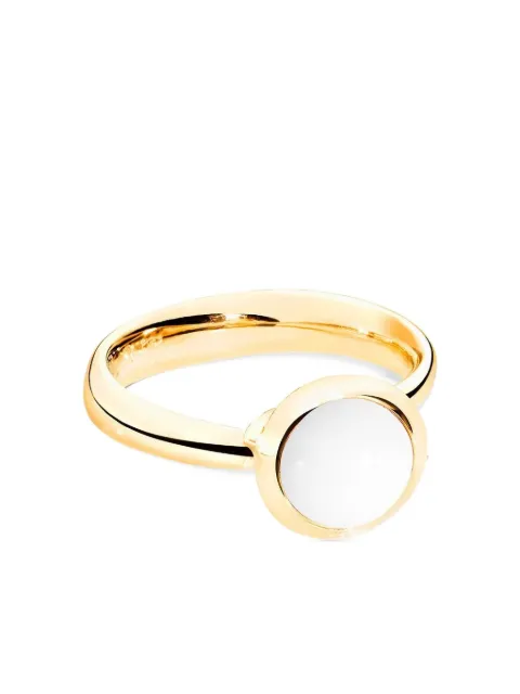 TAMARA COMOLLI anillo Bouton en oro amarillo de 18kt con ópalo