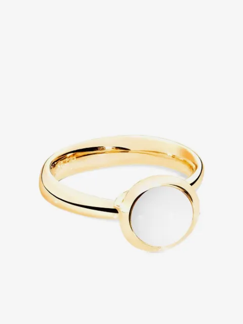 TAMARA COMOLLI 18K yellow gold Bouton opal ring