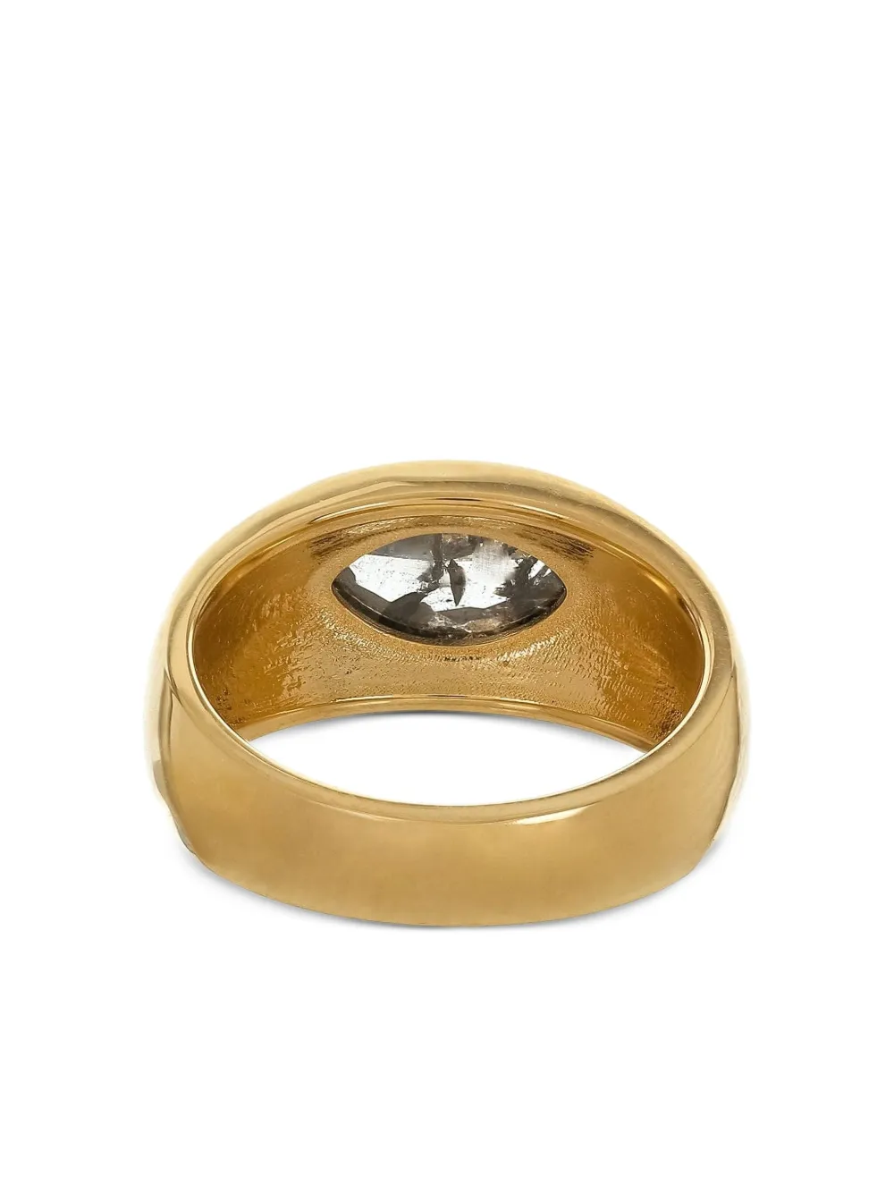 Nimo With Love 18k Yellow Gold Diamond Ring In Gold