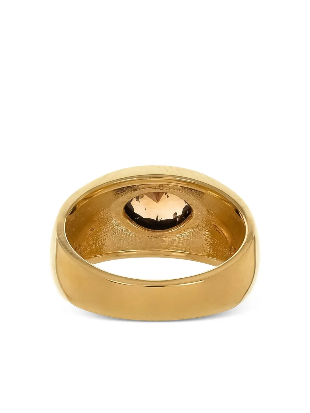 Nimo With Love 18k Yellow Gold Sapphire Ring In Gold
