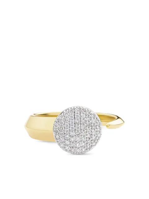 PHILLIPS HOUSE anillo Infinity Wrap en oro de 14kt con diamantes