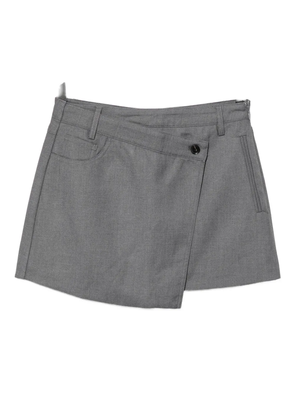 B+ab Wrap Skirt In Gray