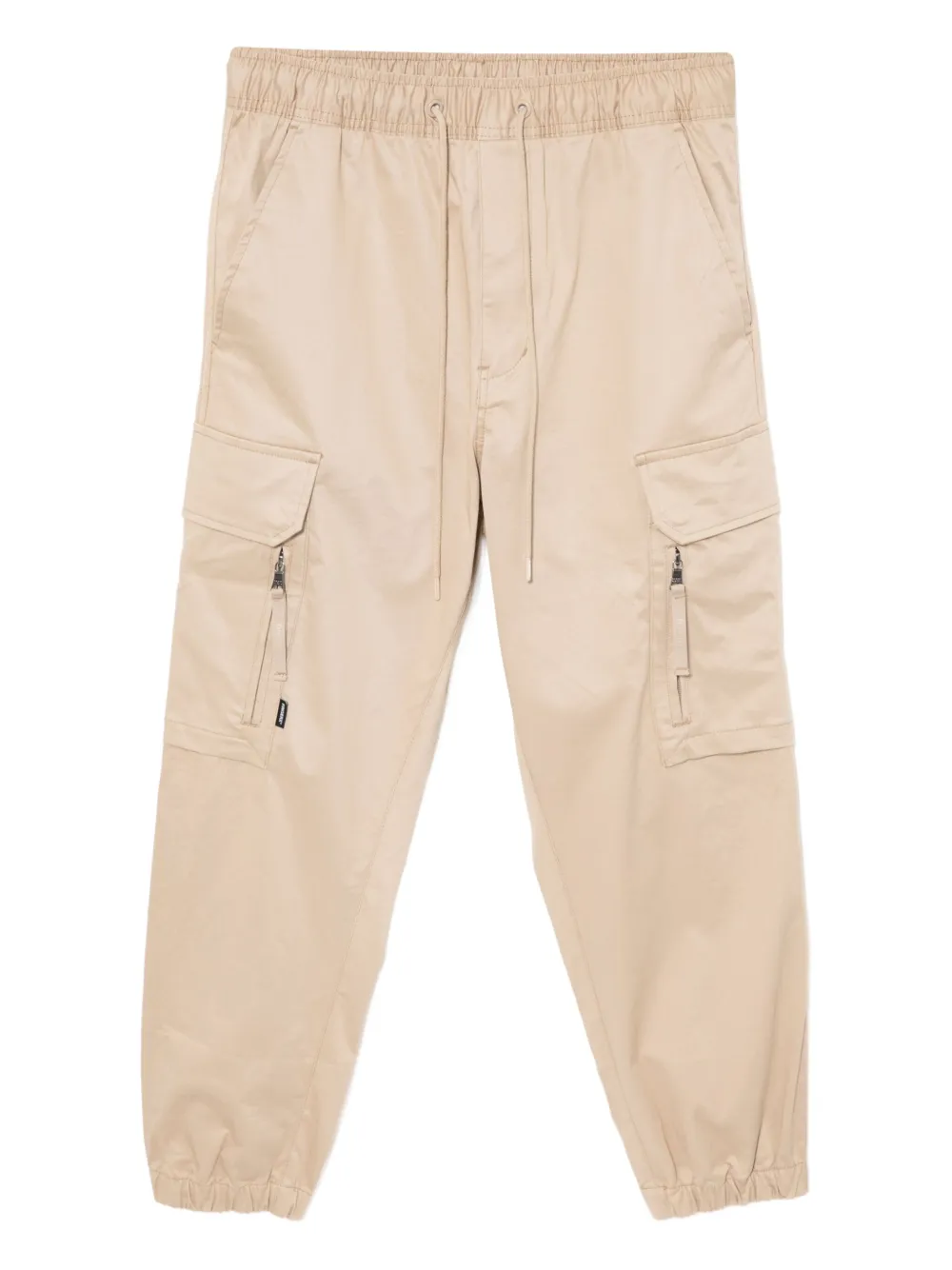 FINGERCROXX logo-patched cargo pants | Neutrals | Image 1