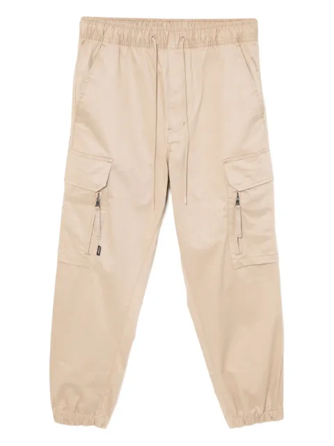 FINGERCROXX logo-patched cargo pants 