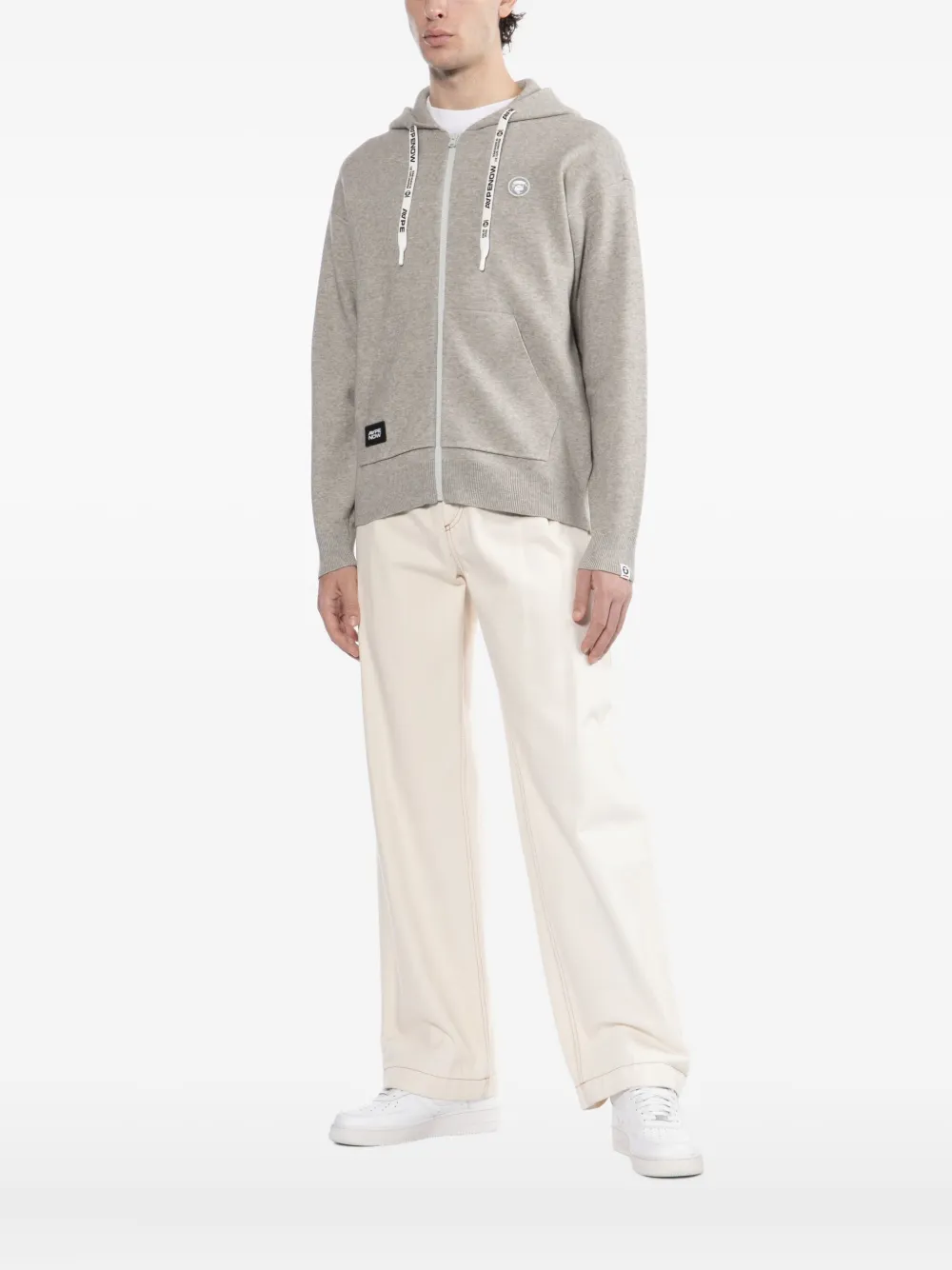 AAPE BY *A BATHING APE Moonface hoodie Grijs