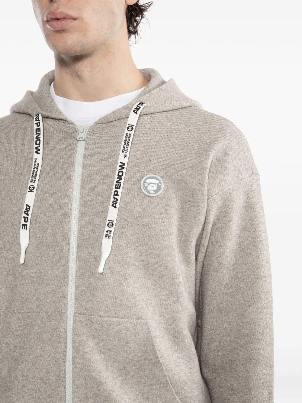 AAPE BY *A BATHING APE Moonface hoodie Grijs