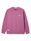 FINGERCROXX graphic-print crew-neck sweatshirt - Pink