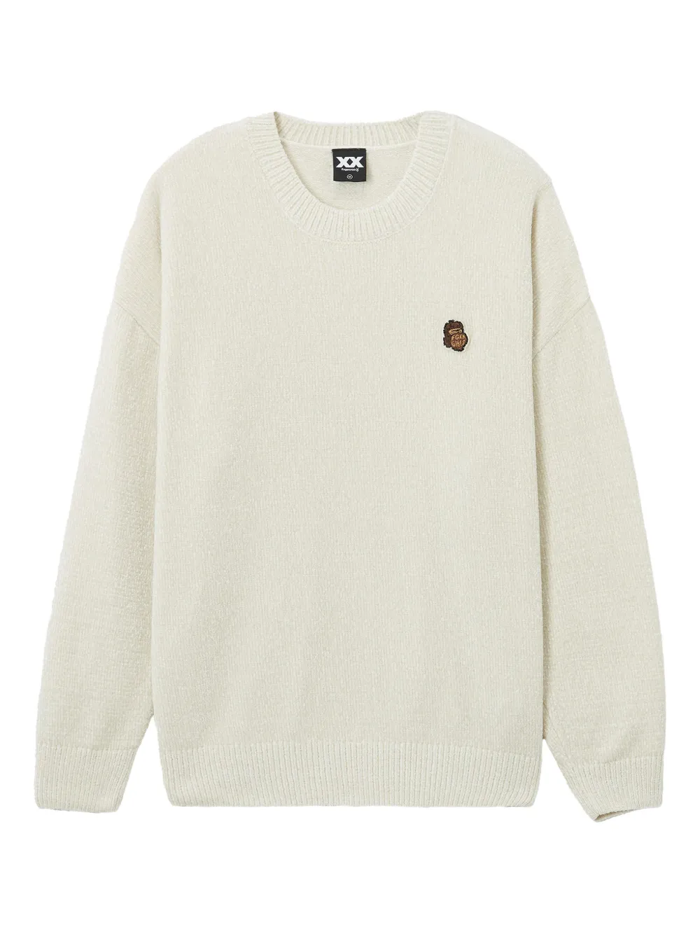 Fingercroxx Embroidered Long-sleeve Sweater In Multi