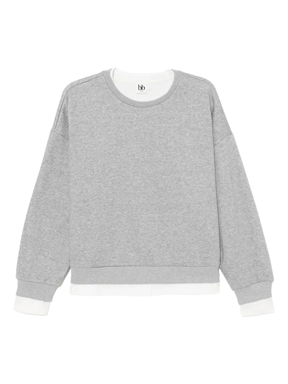 b+ab layered sweatshirt | Grey | Image 1