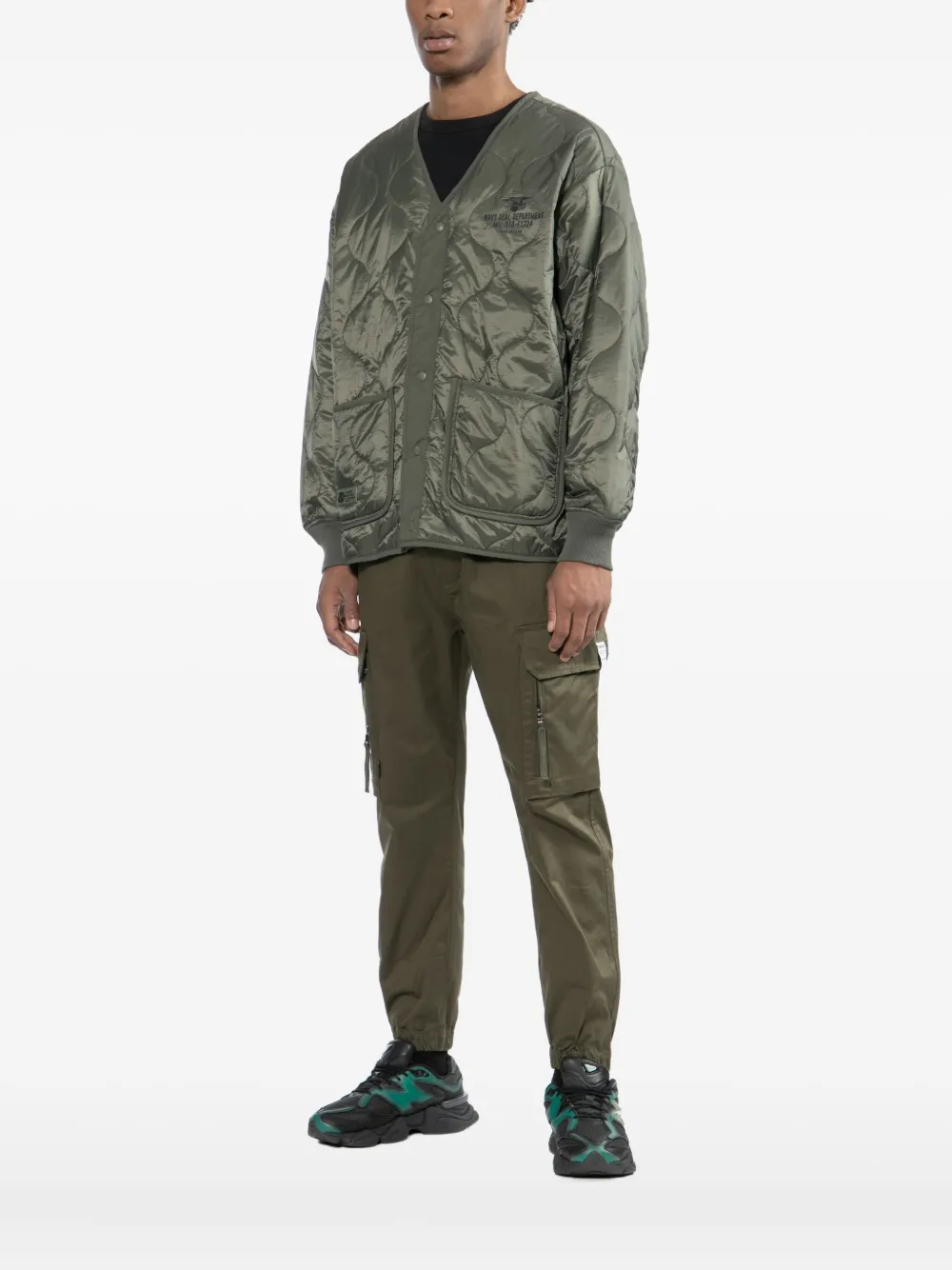 Fingercroxx Logo-printed Jacket In Gray