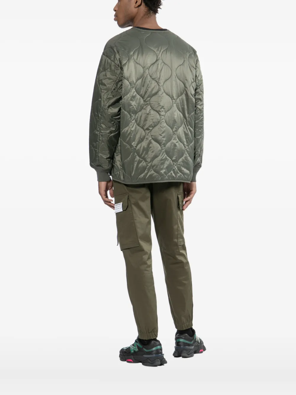 Fingercroxx Logo-printed Jacket In Gray