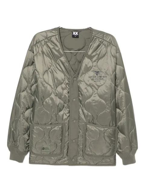 FINGERCROXX logo-printed jacket