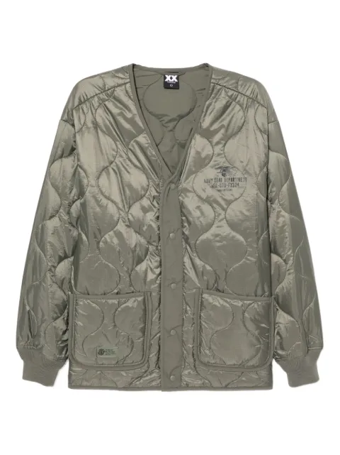 FINGERCROXX logo-printed jacket