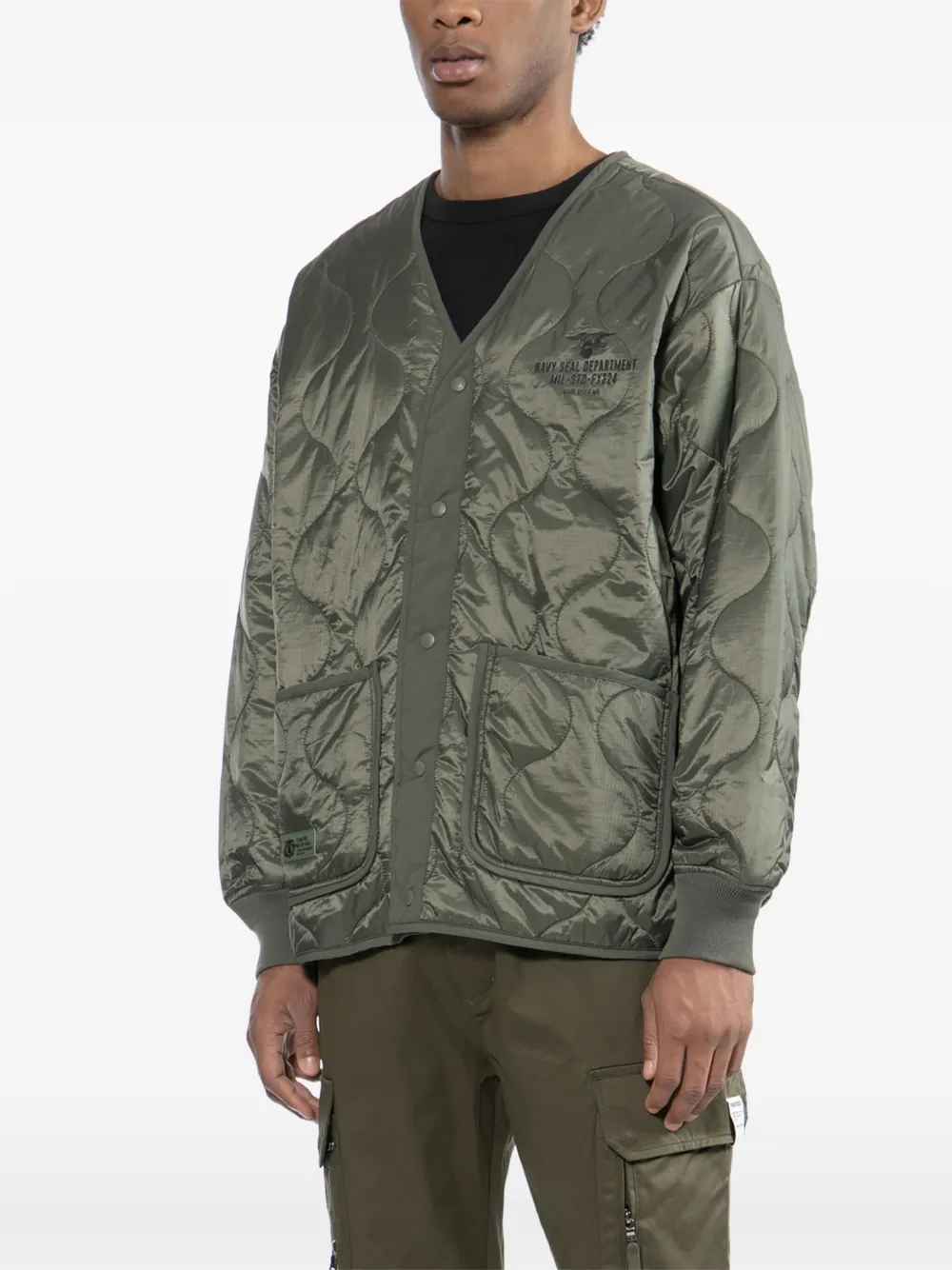 FINGERCROXX Jack met logoprint Groen