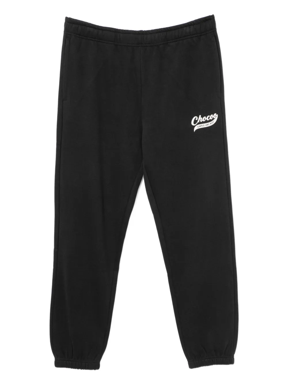 CHOCOOLATE logoed track pants | Black | Image 1