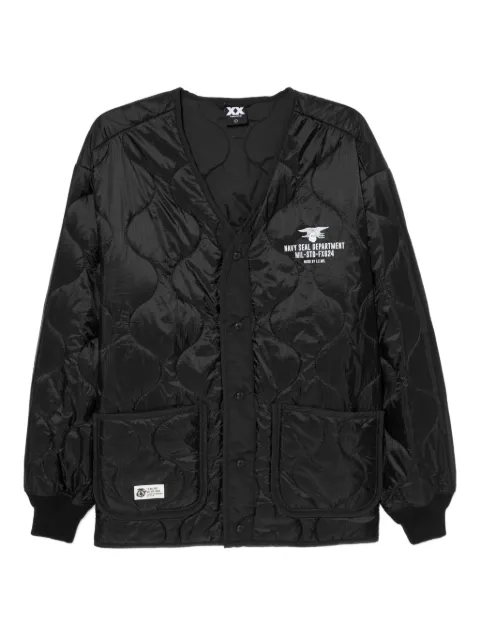 FINGERCROXX logo-printed jacket 