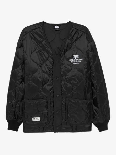FINGERCROXX logo-printed jacket 