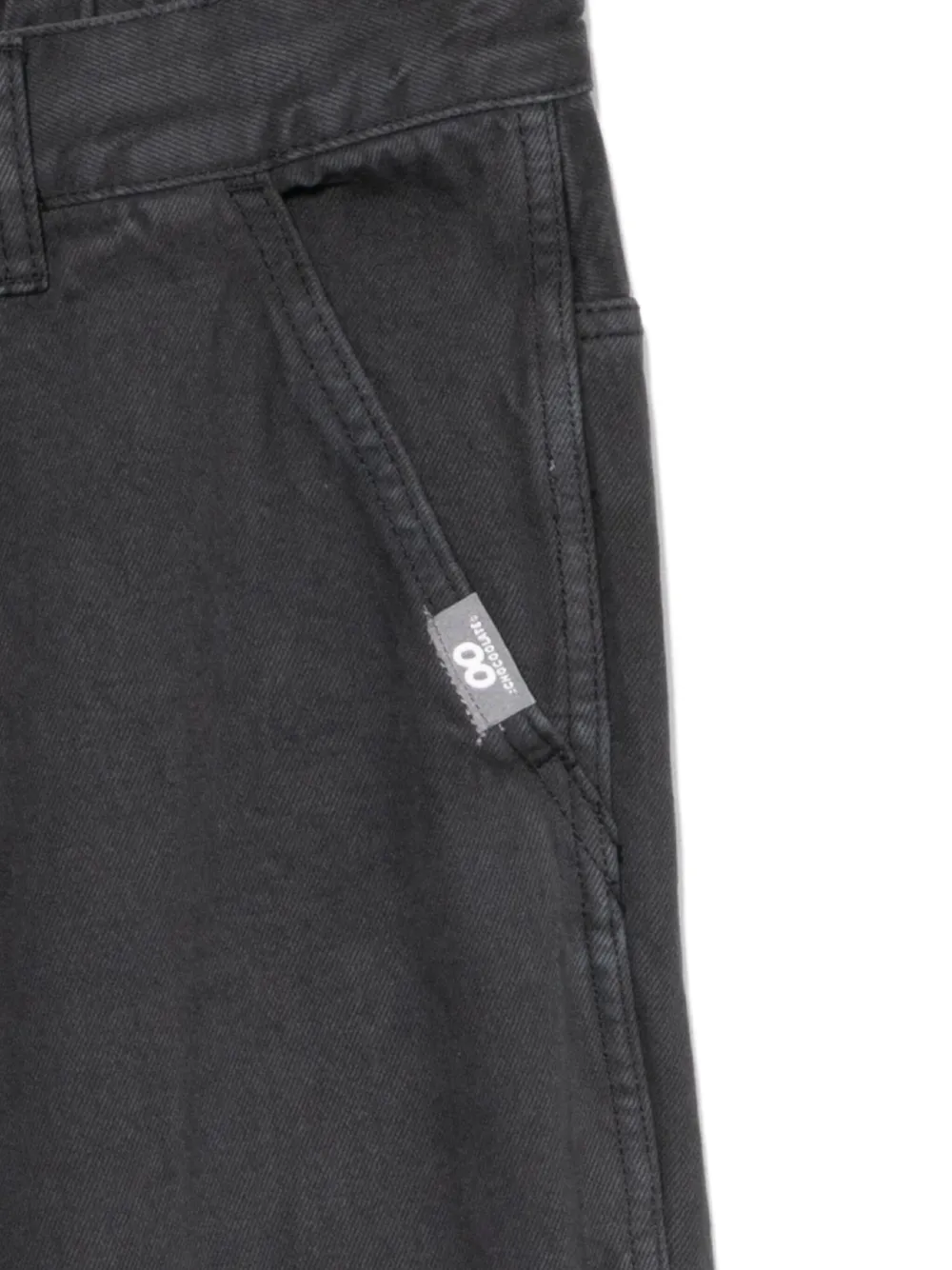 Chocoolate Trappered Denim In Gray